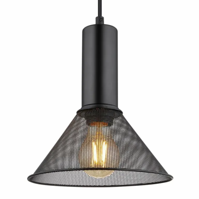 Suspension Globo JEDD Noir, 1 lumière