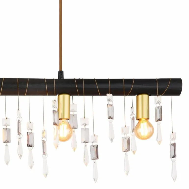 Suspension Globo KIRA Noir, 5 lumières