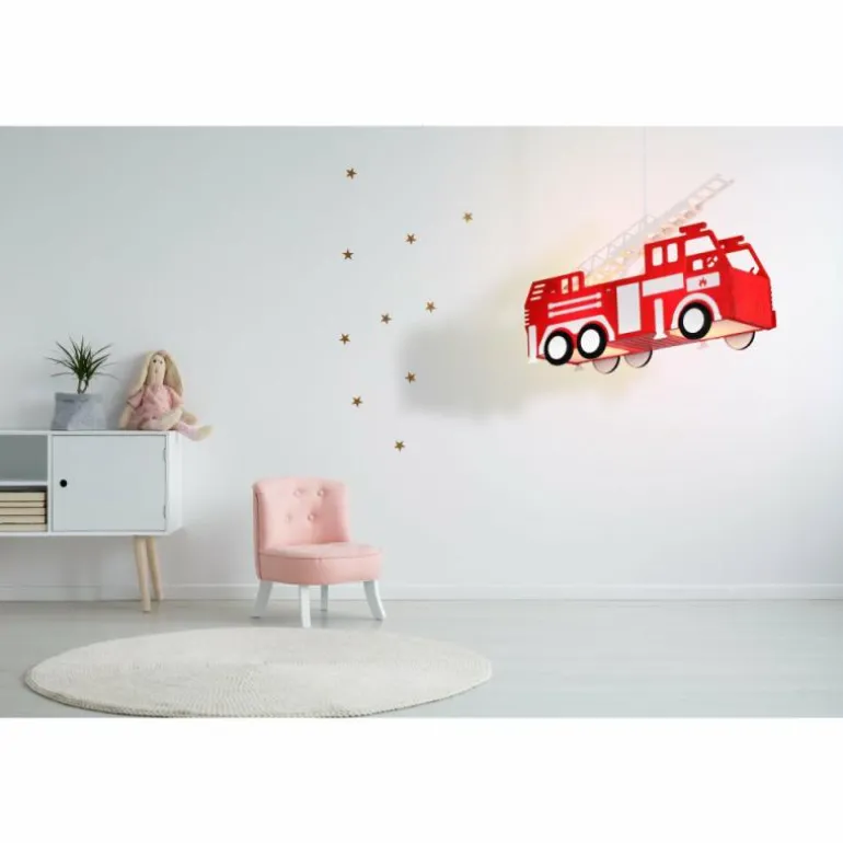 Suspension Globo KITA Multicolore, 2 lumières