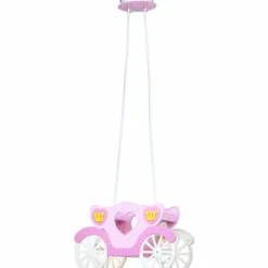 Suspension Globo KITA Multicolore, Lila, Rose, 2 lumières