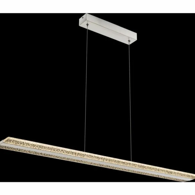 Suspension Globo KLAUS LED Nickel mat, 1 lumière