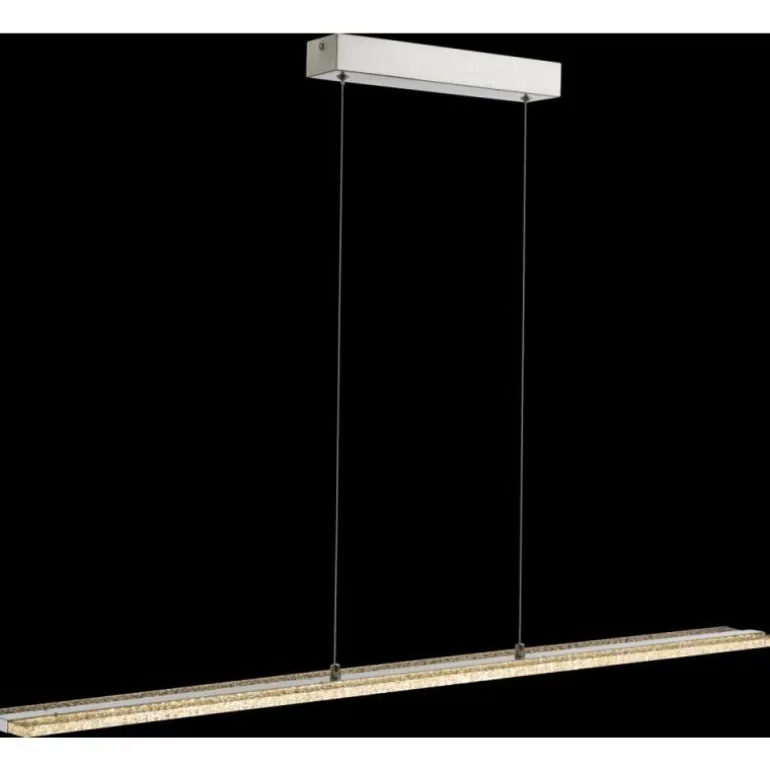 Suspension Globo KLAUS LED Nickel mat, 1 lumière