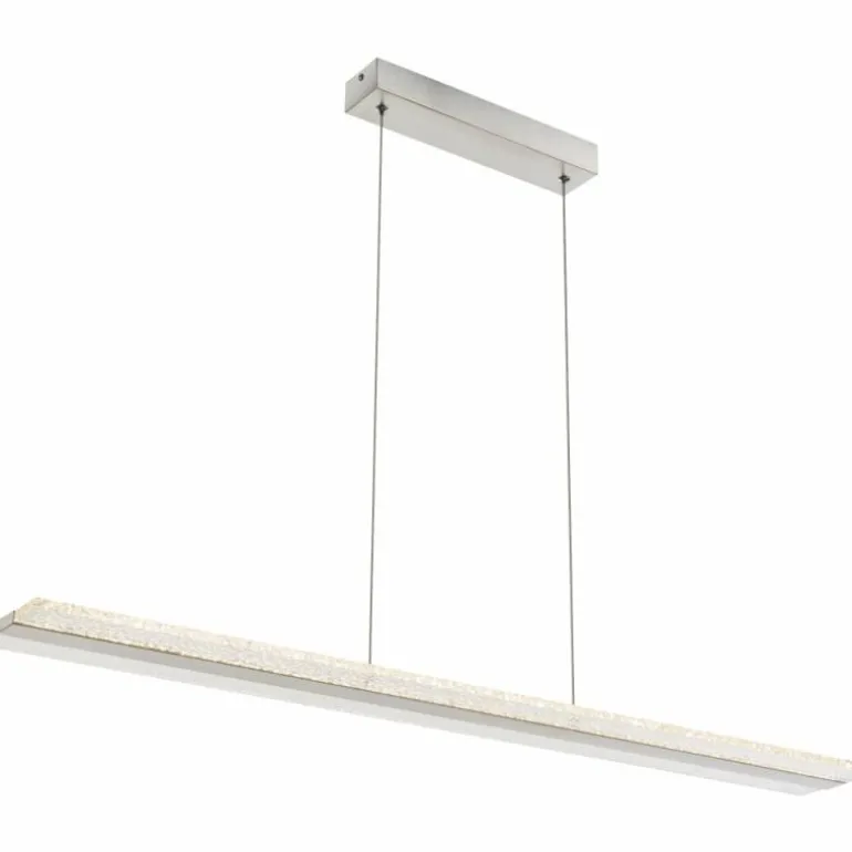 Suspension Globo KLAUS LED Nickel mat, 1 lumière