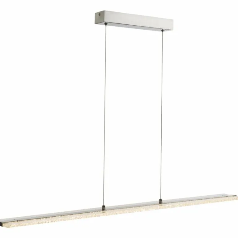 Suspension Globo KLAUS LED Nickel mat, 1 lumière