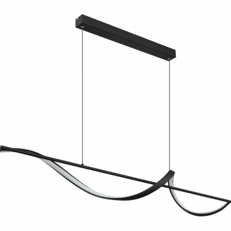 Suspension Globo LED Noir, 1 lumière