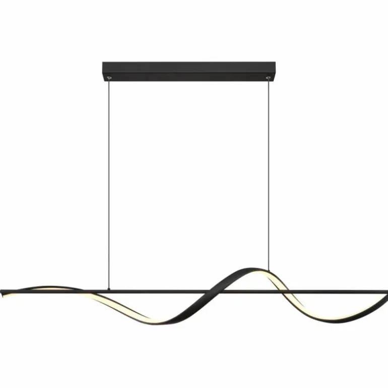 Suspension Globo LED Noir, 1 lumière