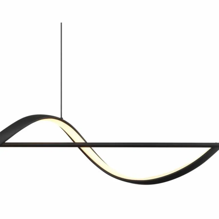 Suspension Globo LED Noir, 1 lumière