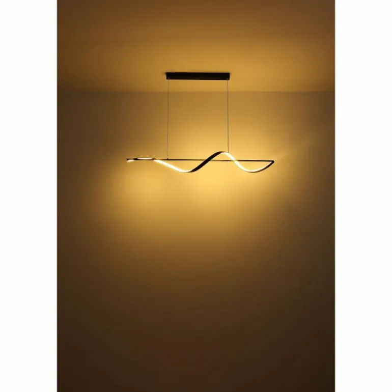 Suspension Globo LED Noir, 1 lumière