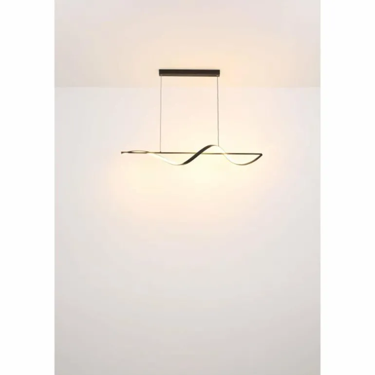 Suspension Globo LED Noir, 1 lumière