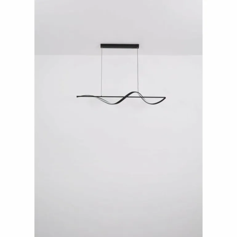 Suspension Globo LED Noir, 1 lumière