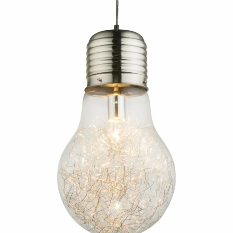 Suspension Globo LEVIN Nickel mat, 1 lumière