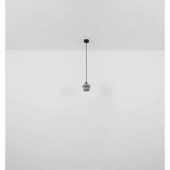 Suspension Globo LOIS Laiton, Noir, 1 lumière