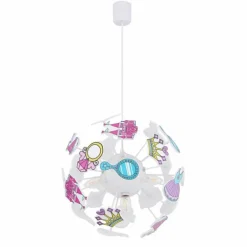 Suspension Globo LURRA Blanc, 4 lumières