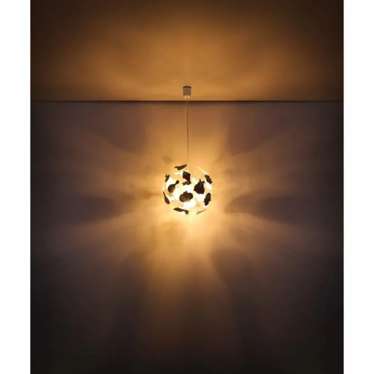 Suspension Globo LURRA Blanc, 4 lumières