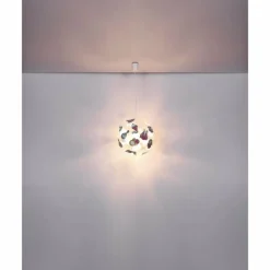 Suspension Globo LURRA Blanc, 4 lumières