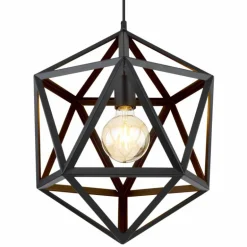 Suspension Globo LYDIA Noir, 1 lumière