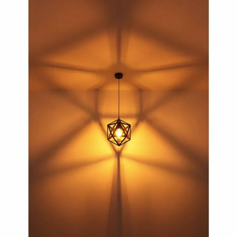 Suspension Globo LYDIA Noir, 1 lumière