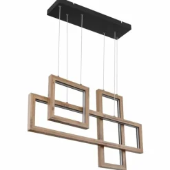 Suspension Globo MANDERA LED Noir, 1 lumière