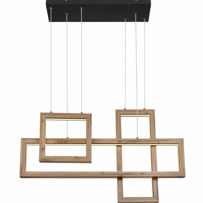 Suspension Globo MANDERA LED Noir, 1 lumière