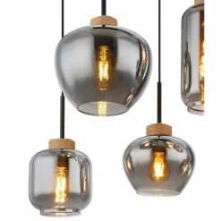 Suspension Globo MATT Noir, 6 lumières