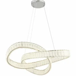 Suspension Globo MUCKY LED Chrome, 1 lumière