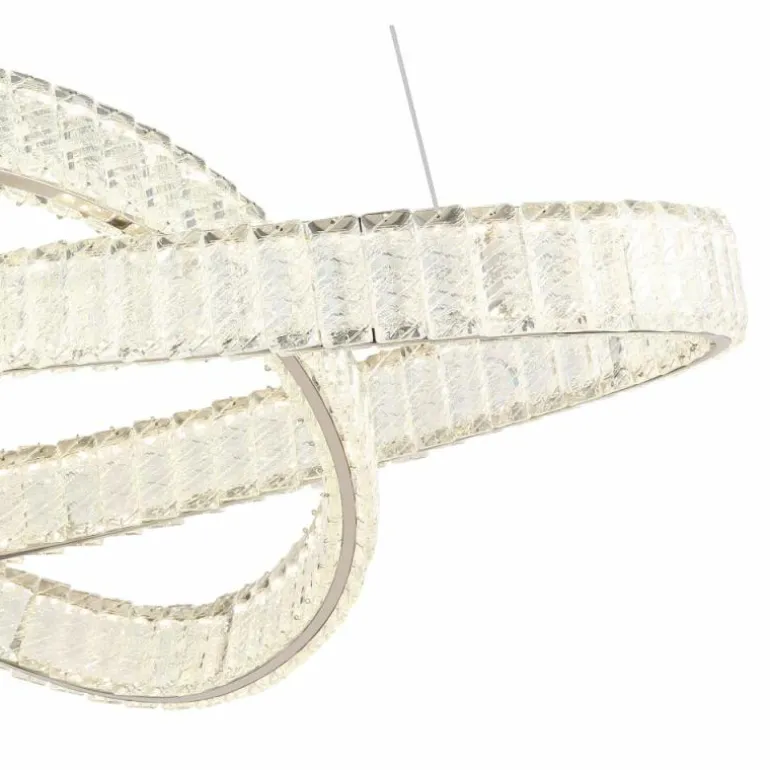 Suspension Globo MUCKY LED Chrome, 1 lumière