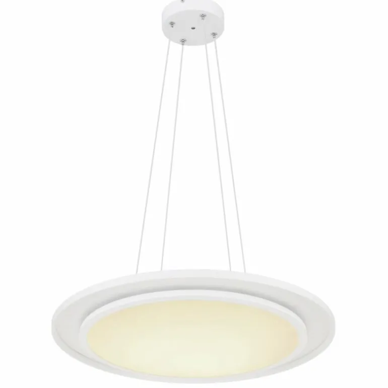 Suspension Globo MURPHY LED Blanc, 1 lumière, Télécommandes, Changeur de couleurs