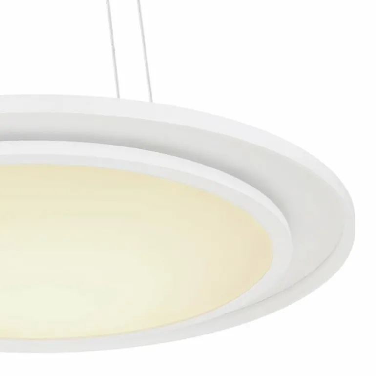 Suspension Globo MURPHY LED Blanc, 1 lumière, Télécommandes, Changeur de couleurs