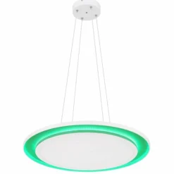 Suspension Globo MURPHY LED Blanc, 1 lumière, Télécommandes, Changeur de couleurs