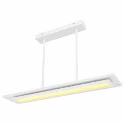 Suspension Globo MURPHY LED Blanc, 1 lumière, Télécommandes, Changeur de couleurs