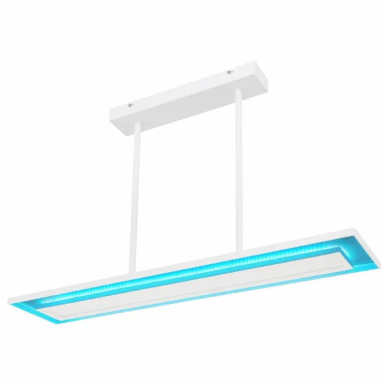 Suspension Globo MURPHY LED Blanc, 1 lumière, Télécommandes, Changeur de couleurs