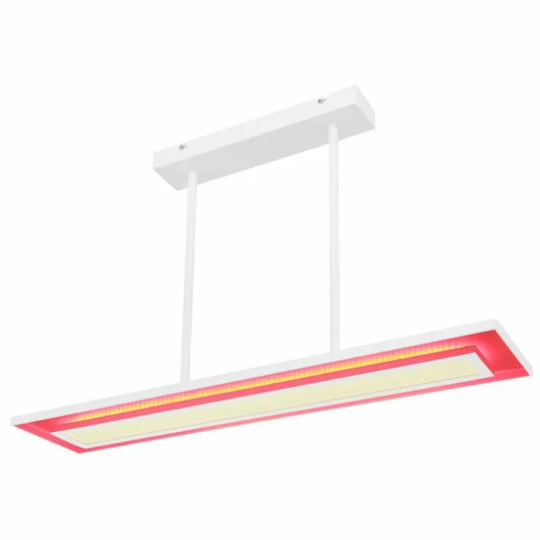 Suspension Globo MURPHY LED Blanc, 1 lumière, Télécommandes, Changeur de couleurs