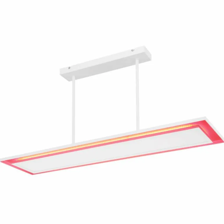 Suspension Globo MURPHY LED Blanc, 1 lumière, Télécommandes, Changeur de couleurs