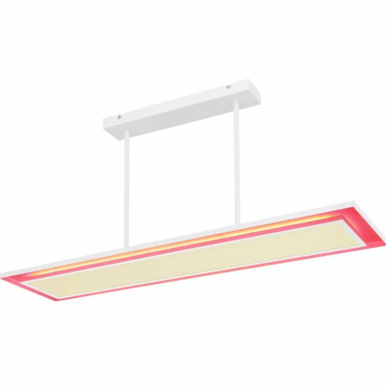 Suspension Globo MURPHY LED Blanc, 1 lumière, Télécommandes, Changeur de couleurs