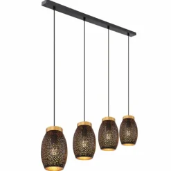 Suspension Globo NARRI Or, 4 lumières