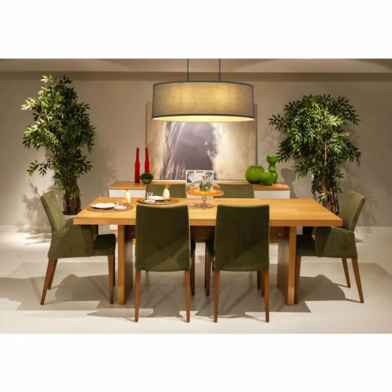 Suspension Globo NATHAN Noir, 2 lumières