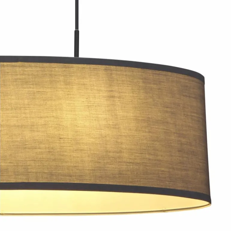 Suspension Globo NATHAN Noir, 2 lumières