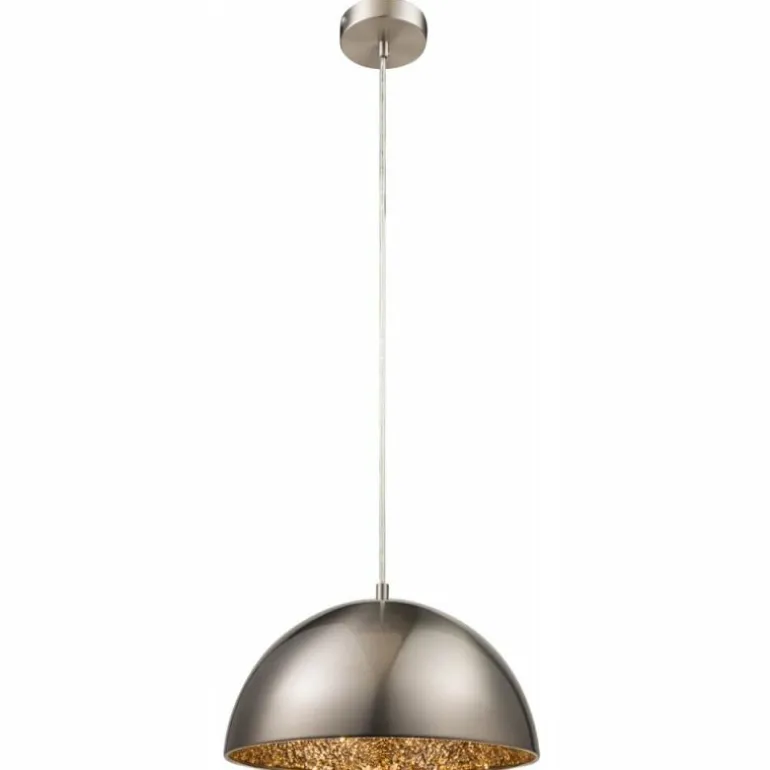 Suspension Globo Nickel mat, 1 lumière