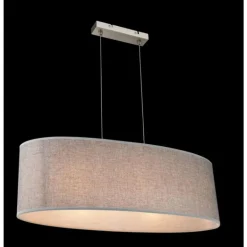 Suspension Globo Nickel mat, 3 lumières