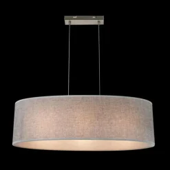 Suspension Globo Nickel mat, 3 lumières