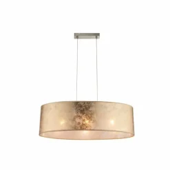 Suspension Globo Nickel mat, 3 lumières