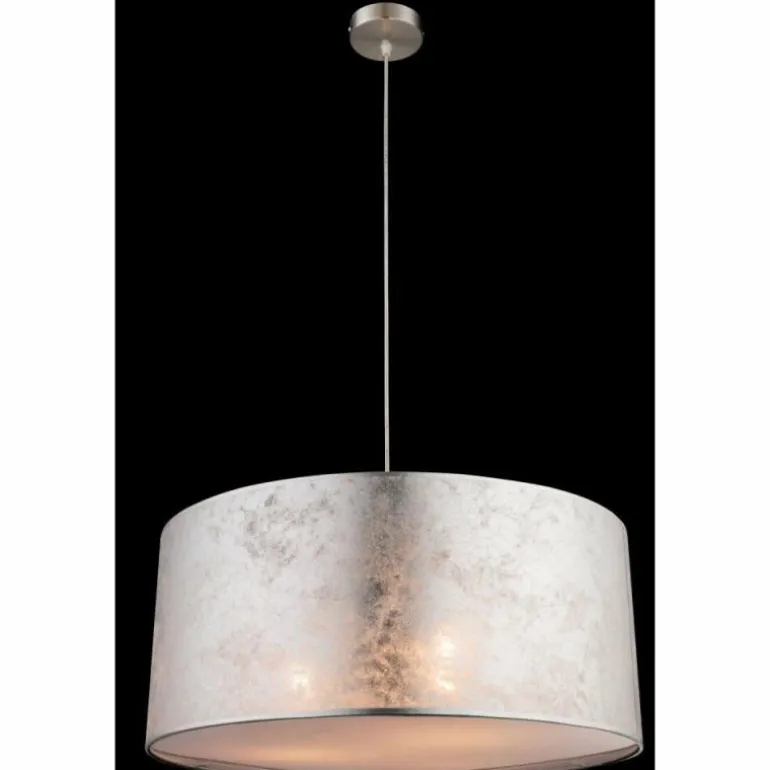 Suspension Globo Nickel mat, 3 lumières