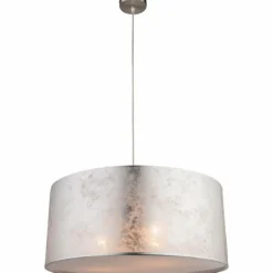 Suspension Globo Nickel mat, 3 lumières