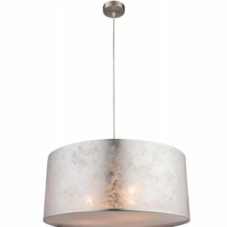 Suspension Globo Nickel mat, 3 lumières