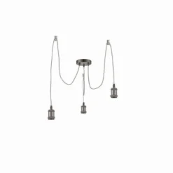 Suspension Globo OLIVER Noir, 3 lumières