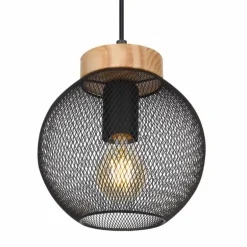 Suspension Globo PABLO Noir, 1 lumière