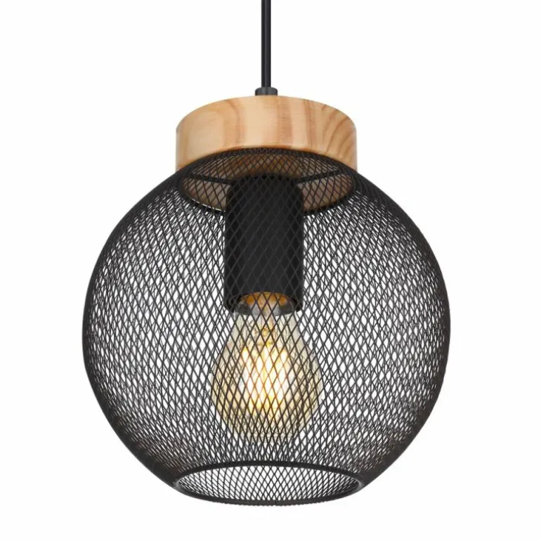 Suspension Globo PABLO Noir, 1 lumière