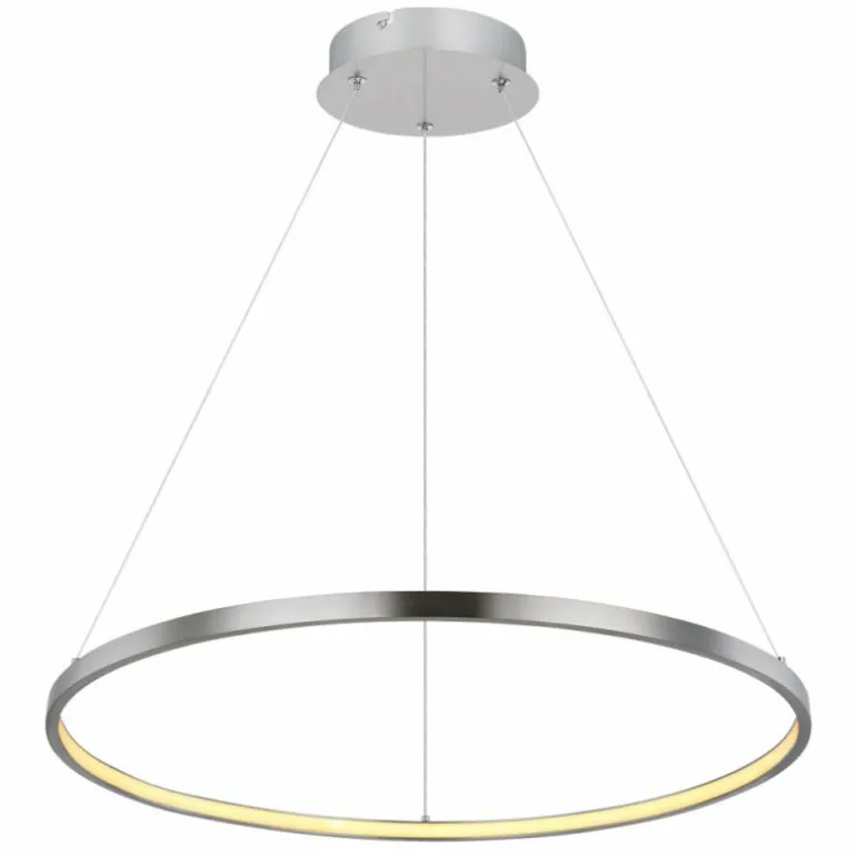 Suspension Globo RALPH LED Nickel mat, 1 lumière