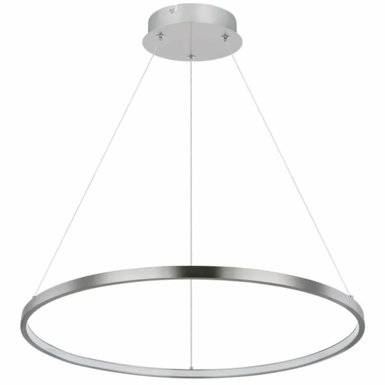 Suspension Globo RALPH LED Nickel mat, 1 lumière