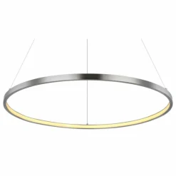 Suspension Globo RALPH LED Nickel mat, 1 lumière